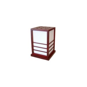 Lampe japonaise sur socle