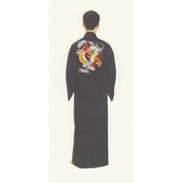 Kimono japonais motif Dragon