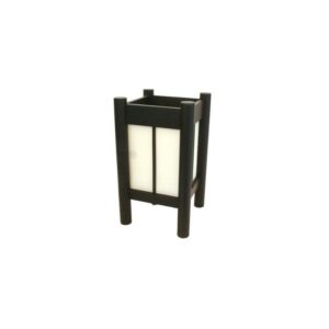 Lampe japonaise bois et papier 32 cm