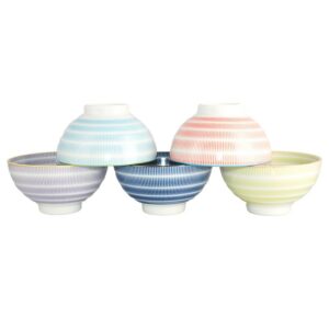 Set de 4 bols japonais 11,8 cm