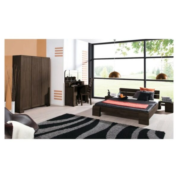 Lit Kobe haut Wenge chambre