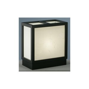 Lampe japonaise sur socle