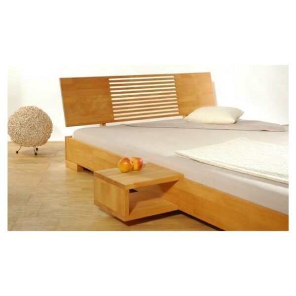 Pack Lit Shizen bas Naturel Sommier et Matelas