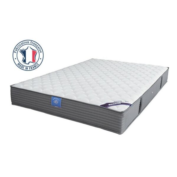 Pack Lit Shizen bas Wenge Sommier et matelas