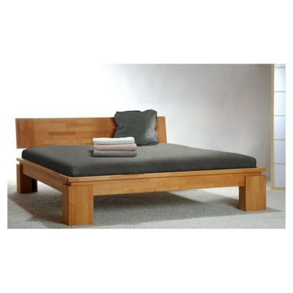 Pack Lit Tsuri Haut Naturel Sommier et matelas