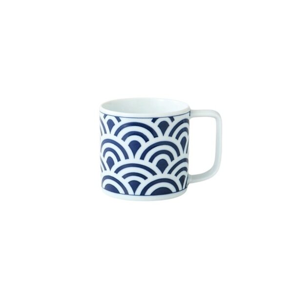 Mugs japonais en porcelaine nami