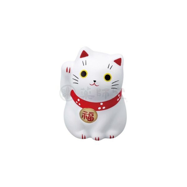 Mini Maneki Neko japonais blanc