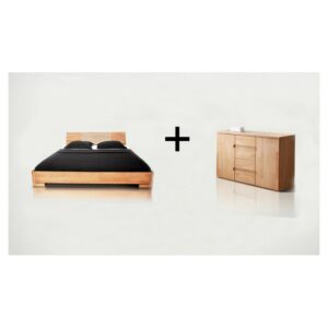 Pack Lit Bas et Commode Shizen Naturel