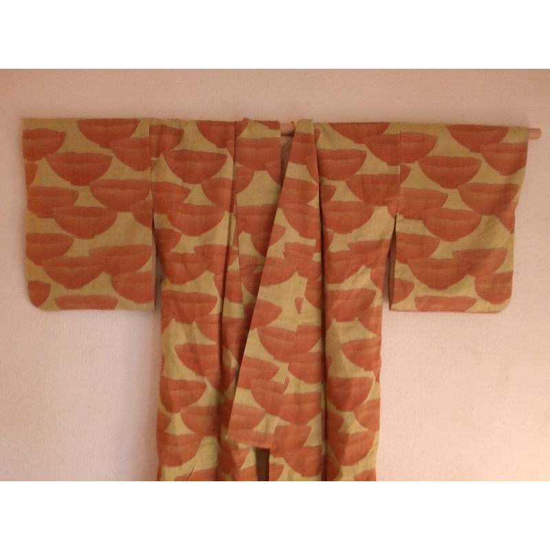 Kimono japonais vert