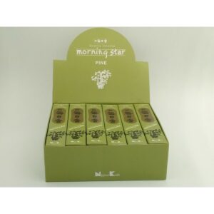 Coffrets de 12 boites d’ encens Morning star