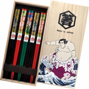 Coffret paires de baguettes Sumo