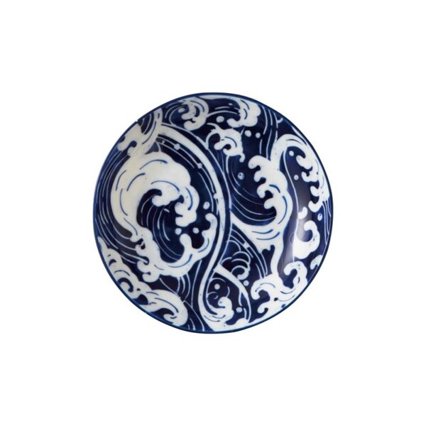 Set de 2 petites assiettes japonaises motifs Vagues