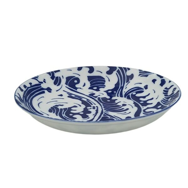 Set de 2 petites assiettes japonaises motifs Vagues