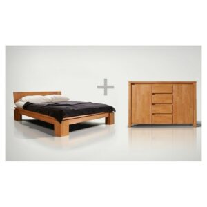 Pack Lit Haut et commode TSURI Naturel