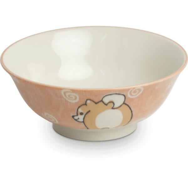 Grand bol japonais Ramen Shiba rose